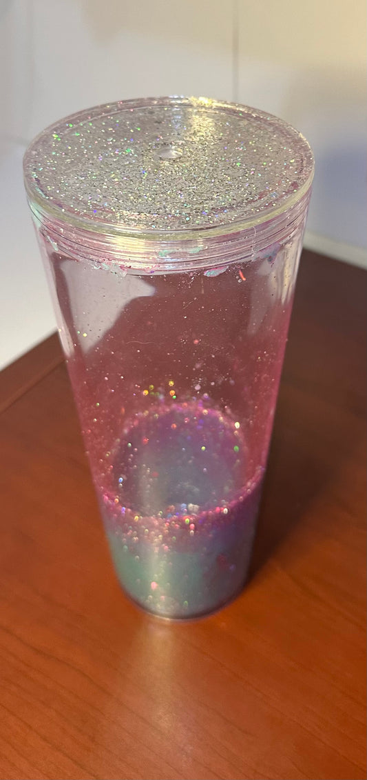 24oz acrylic dual lava drip