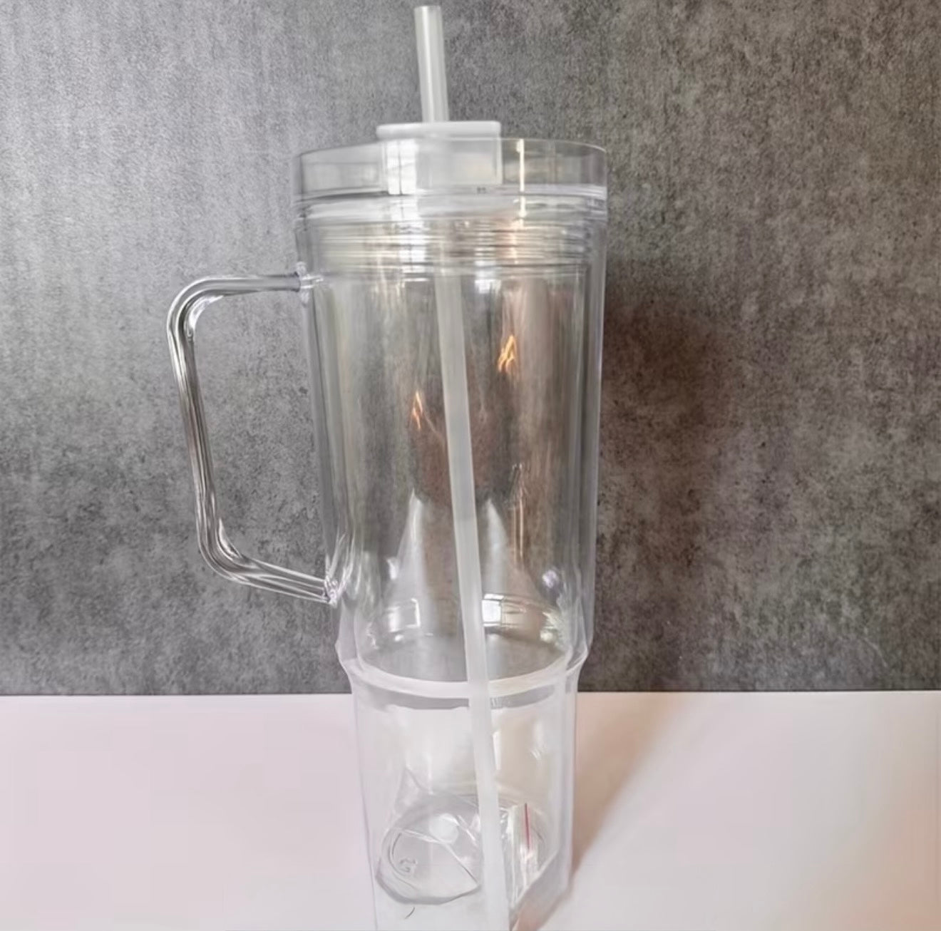 40oz snow globe tumbler