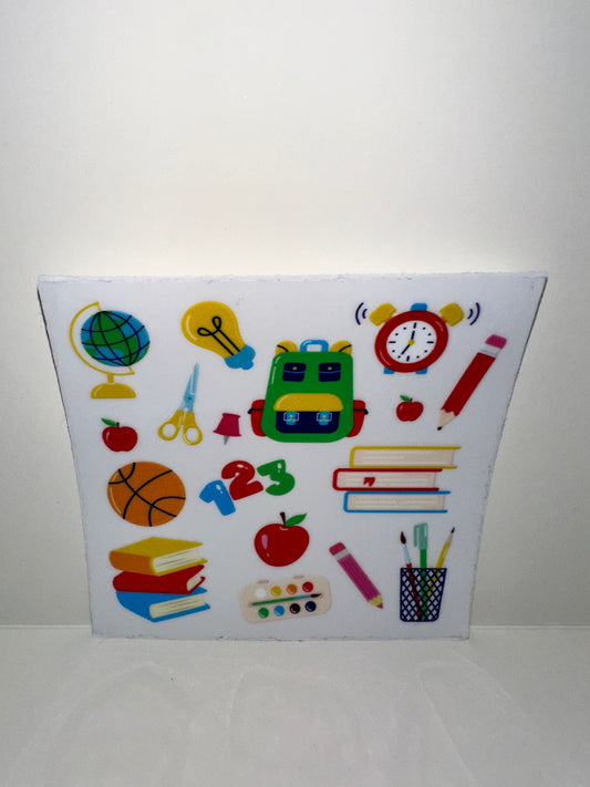 C93 book bag and supplies