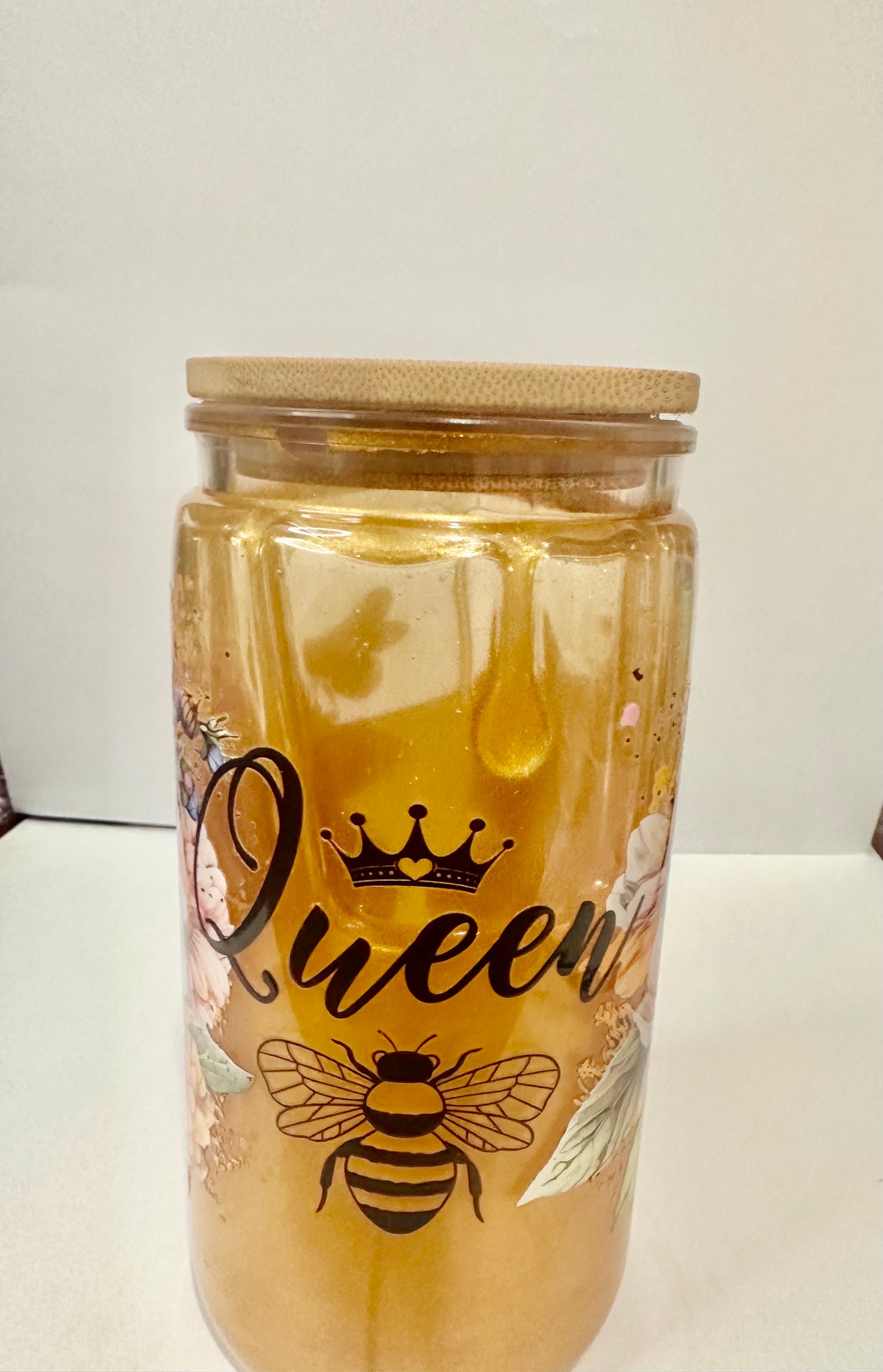 Pre-Made.     Honey drip