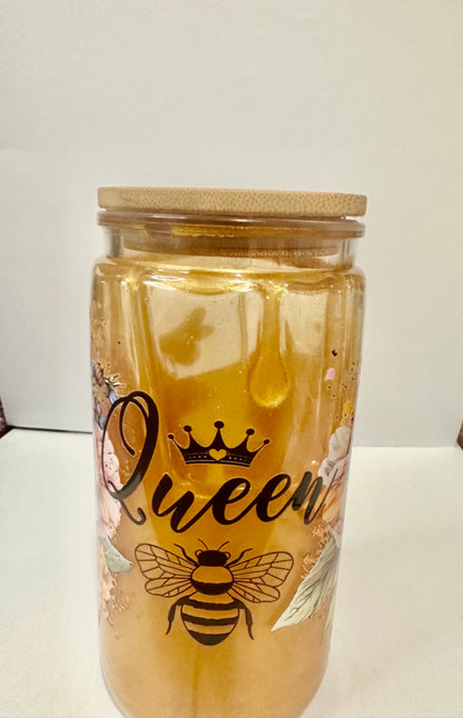 Pre-Made.     Honey drip