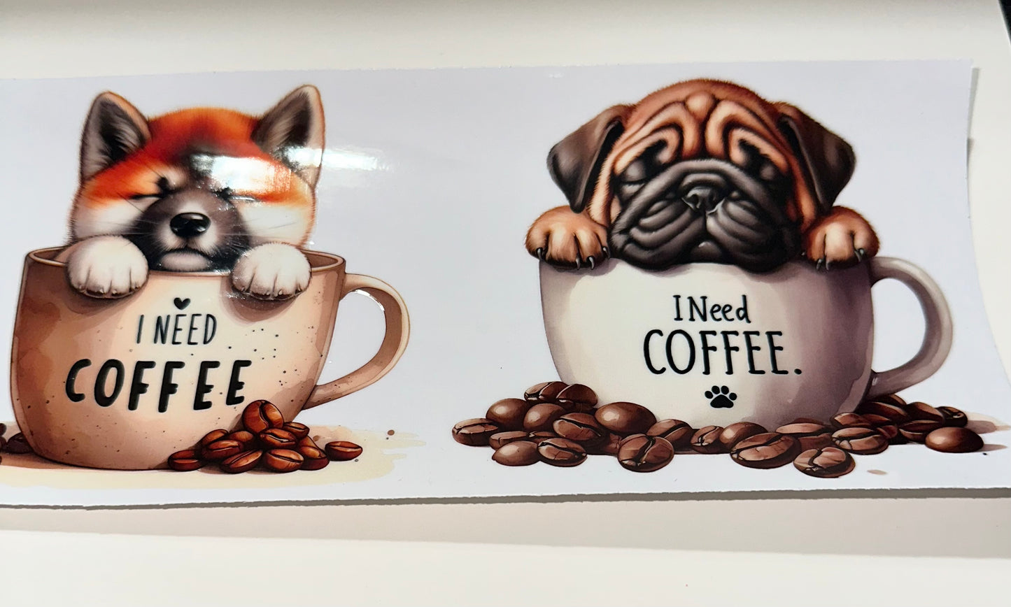 C109 wrinkle puppy coffee