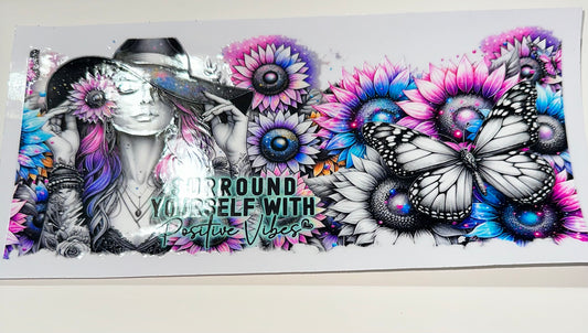 C 128 woman positive vibes