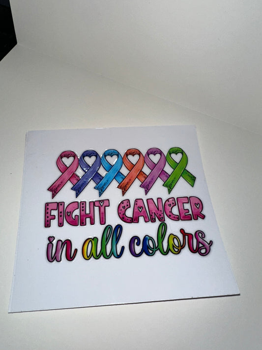 C123 fight cancer all colors