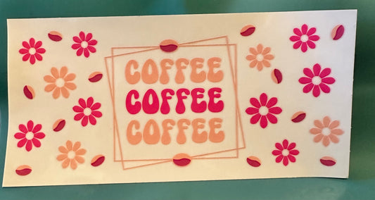 C66 Pink coffee flowers