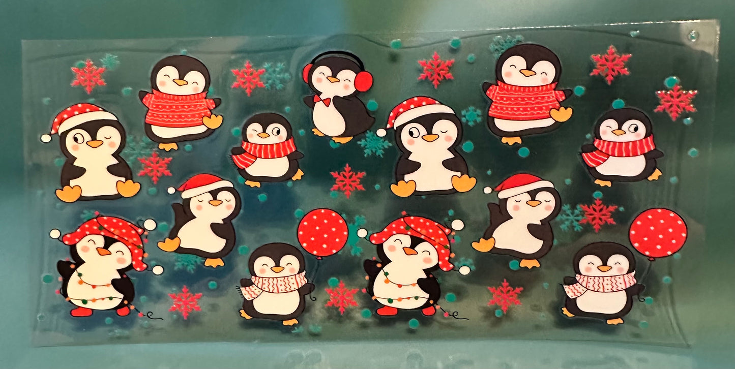 C17 Christmas penguins