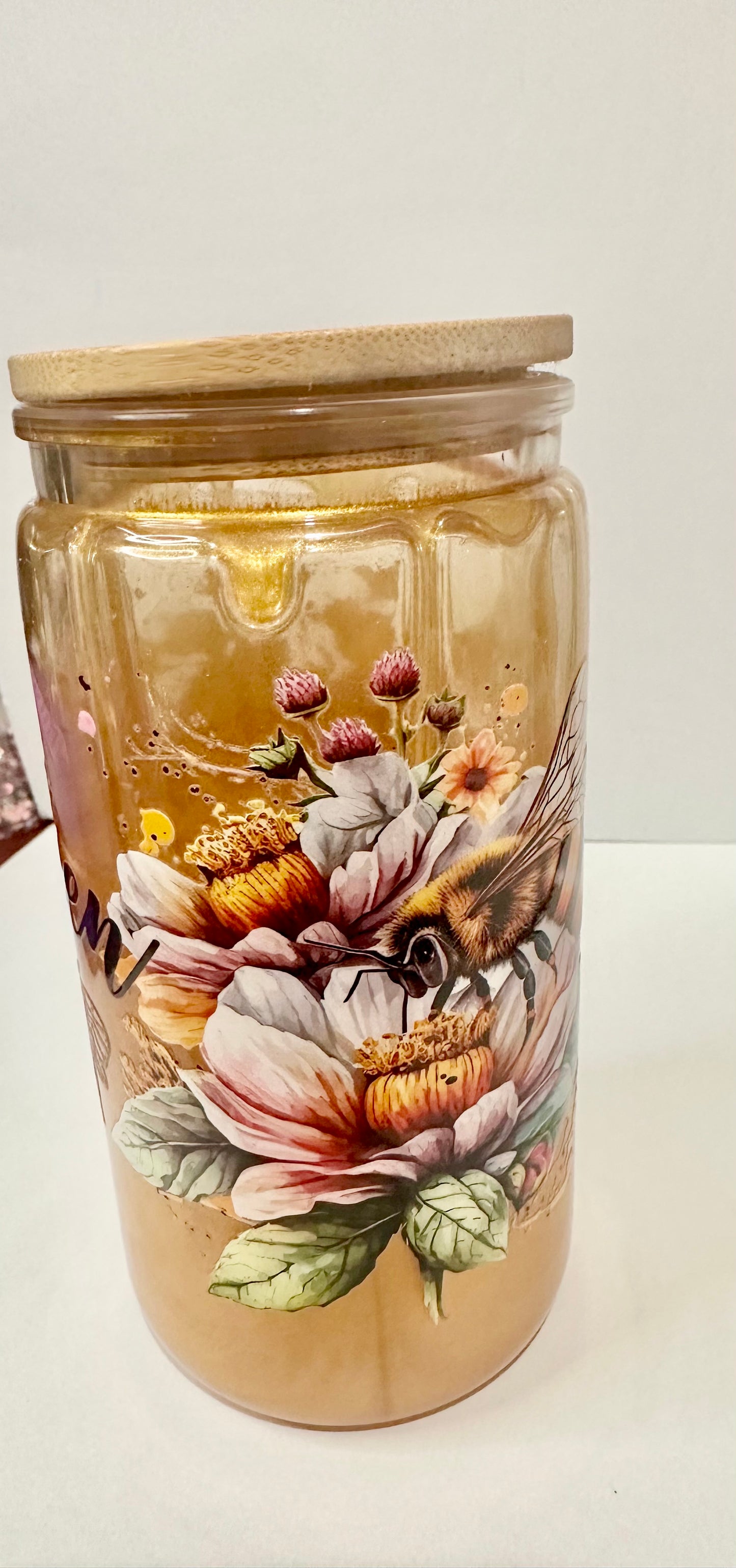 Pre-Made.     Honey drip