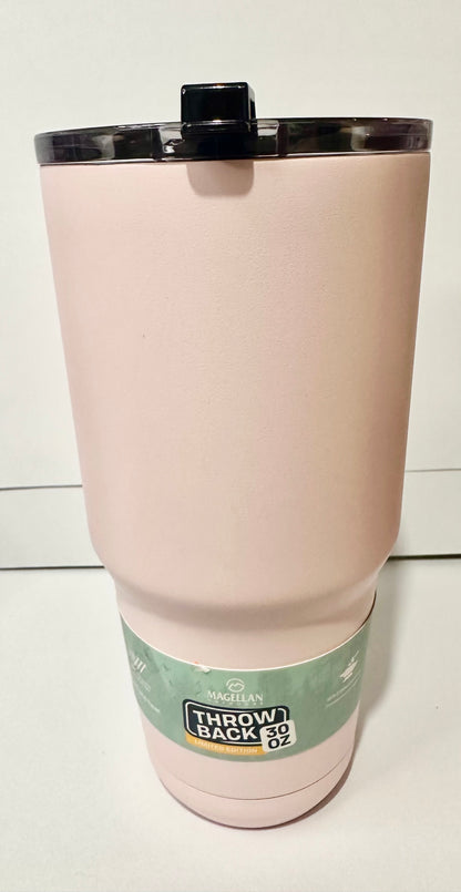 30 oz soft pink Stainless steel cup