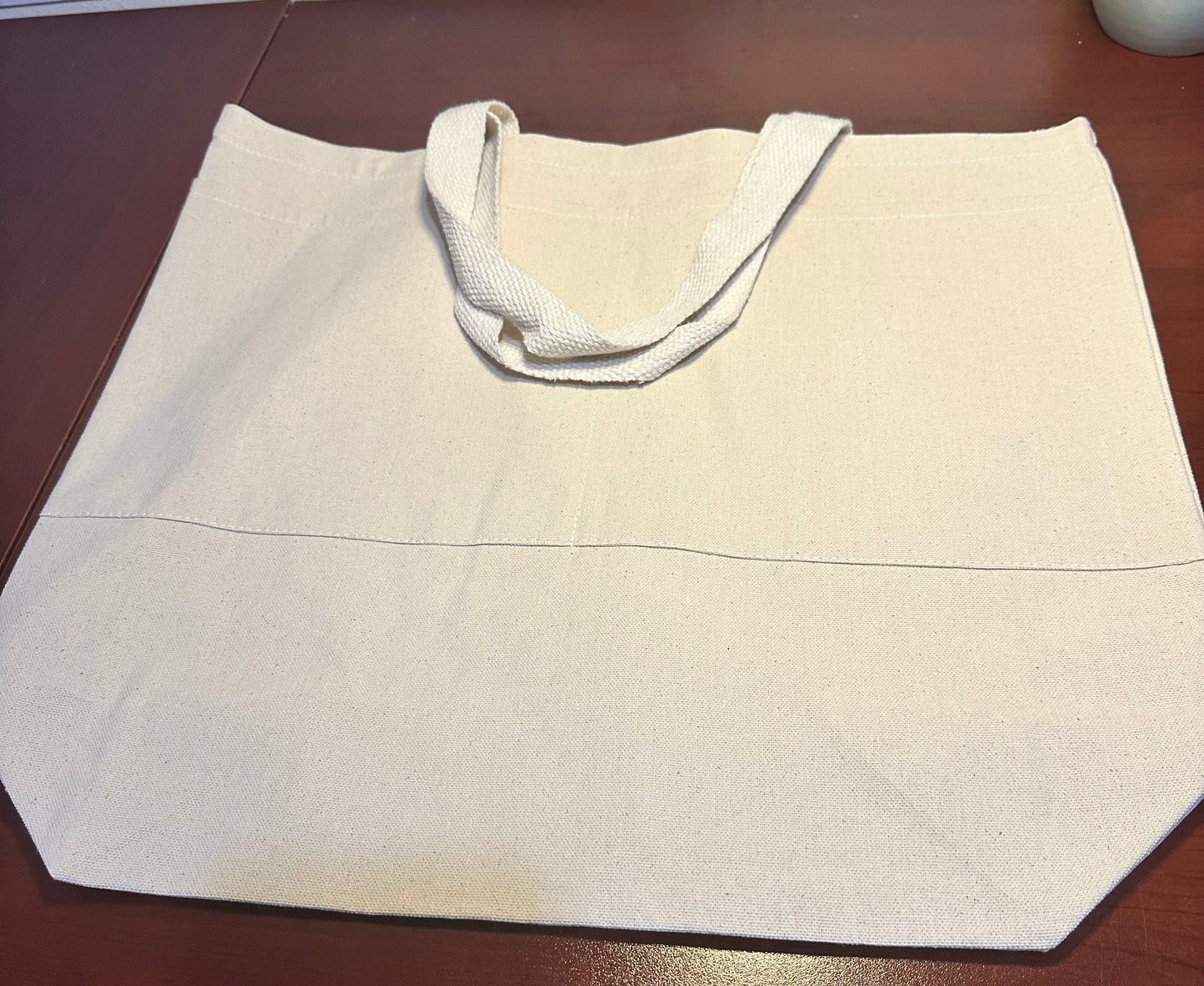 Large tote 16inx18inx6in