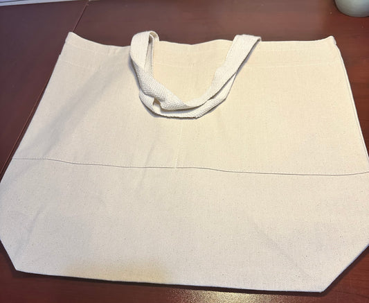 Large tote 16inx18inx6in