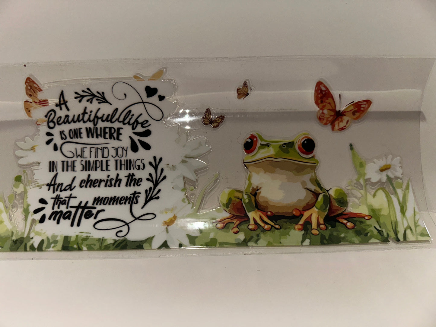C144 frog & beautiful life