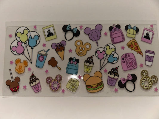 C157 Minnie Mickey icecream