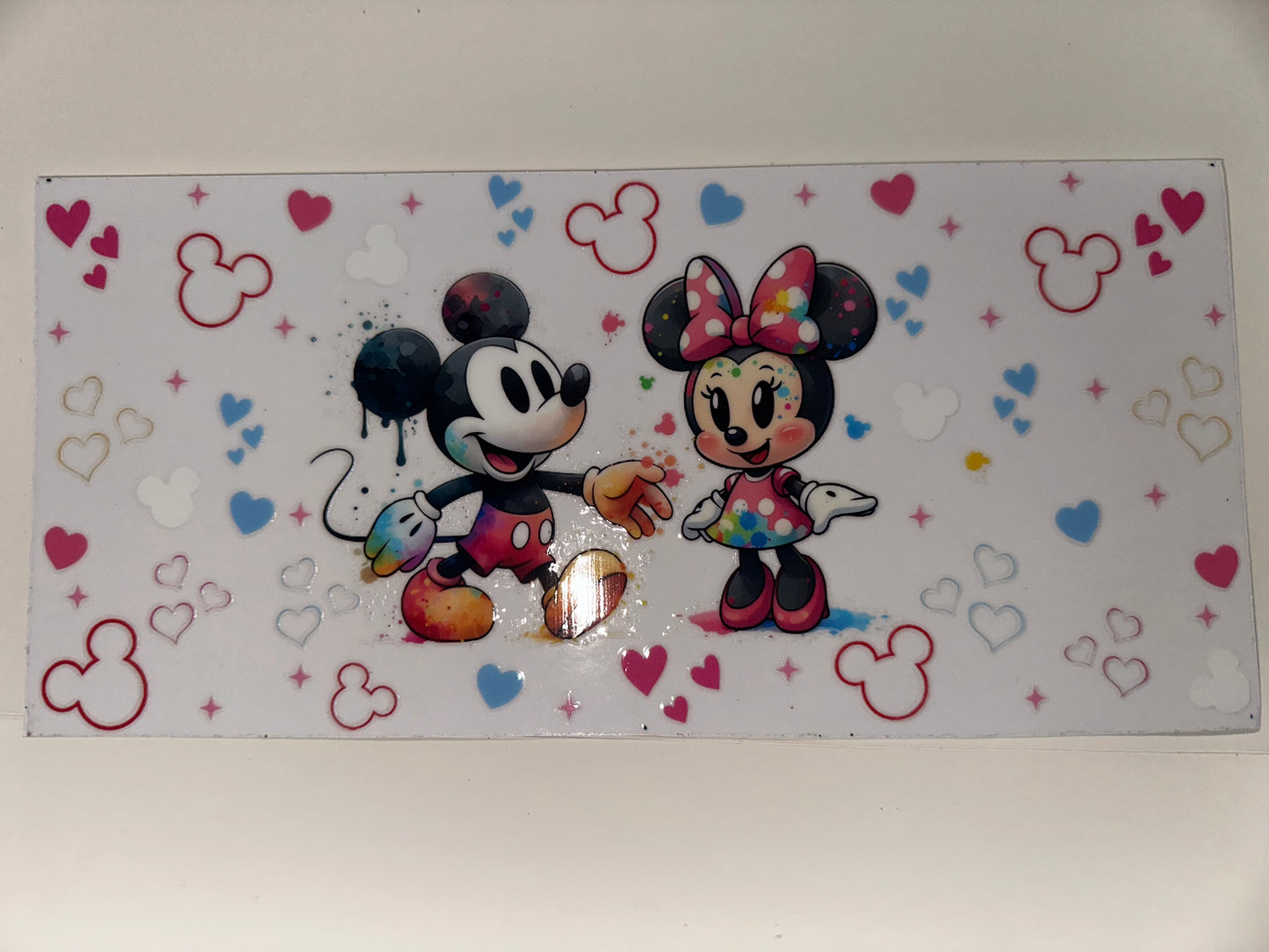 C153 red, blue Minnie, Mickey