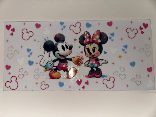 C153 red, blue Minnie, Mickey