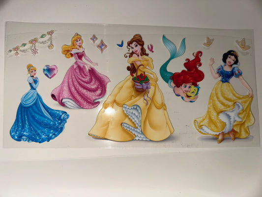 C163  princess yellow middle w/ Ariel
