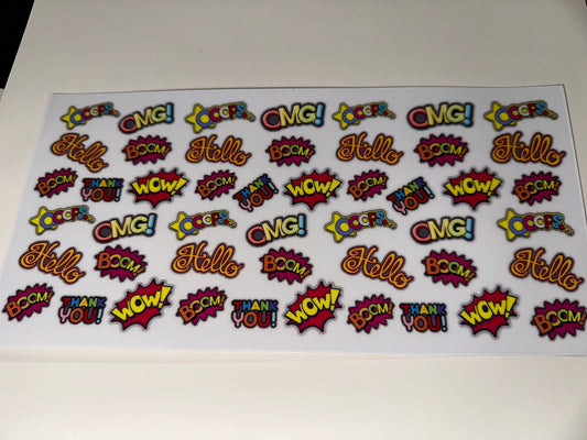 C122 oops hello wow comic book