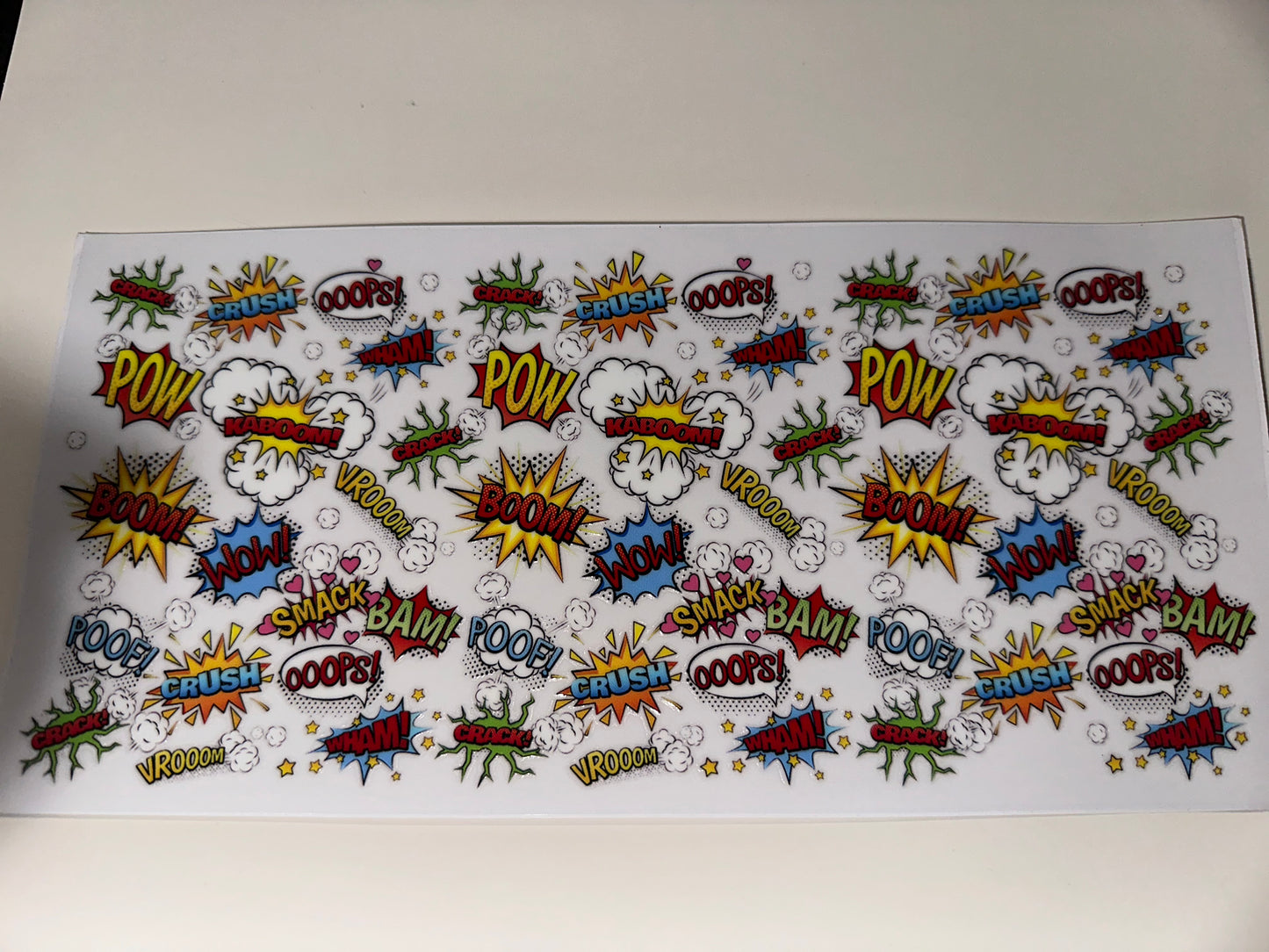 C120 pow comic book