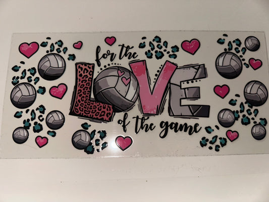 C111 Love Volleyball