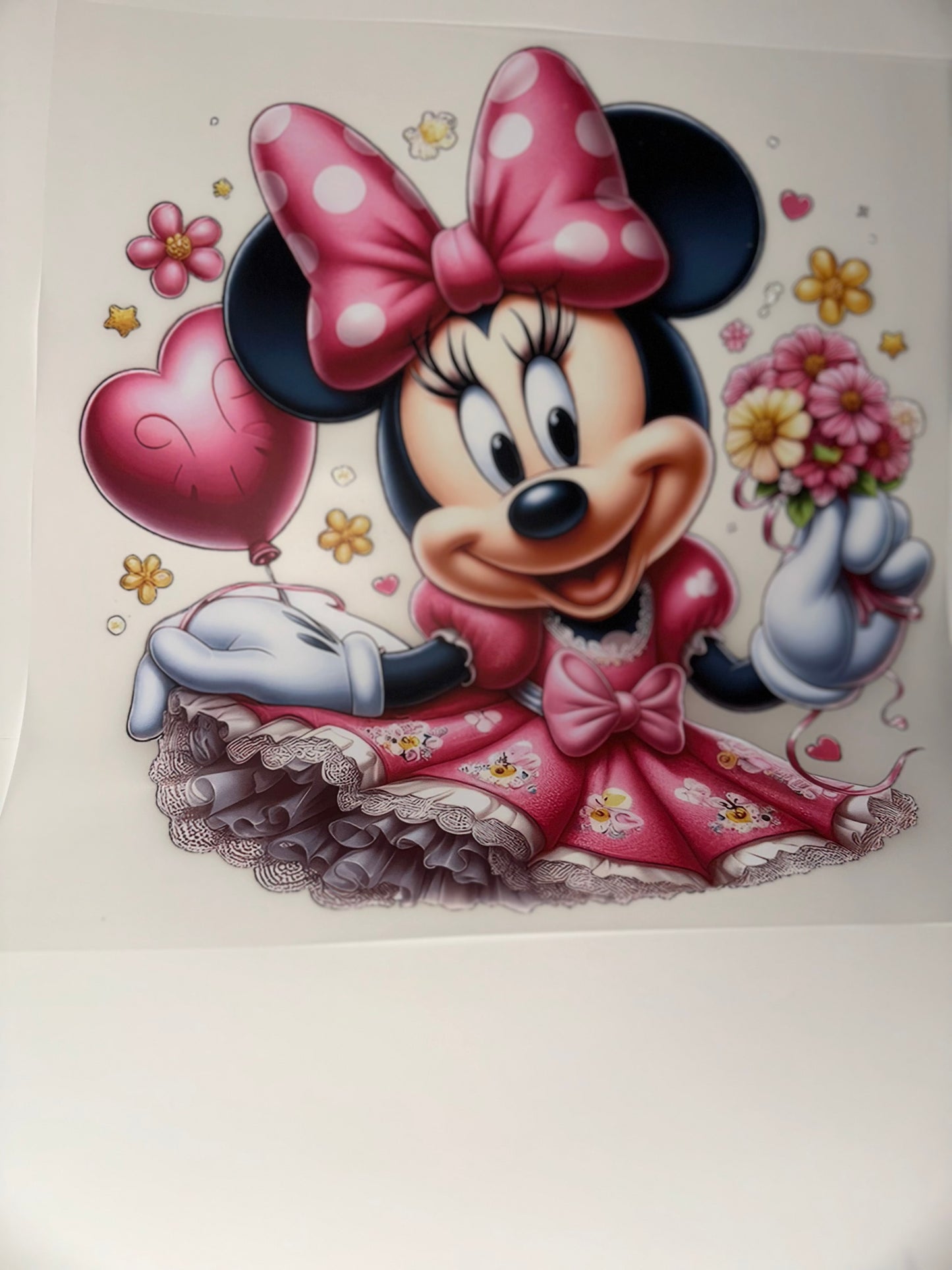 S53 Minnie heart balloon