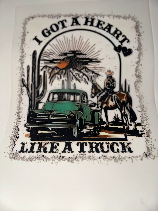 S36 Heart like a Truck green